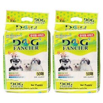 도그펜시아 중대형 패드 50매 X 2개 애견 배변 화장실