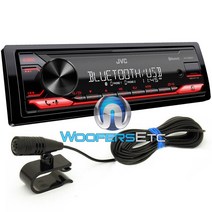 JVC KD-X28BT 디지털 미디어 리시버 블루투스 13 밴드 이퀄라이저 USB AUX MP3