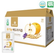 몸애쏙쏙 유기농 배도라지즙 착즙, 30포 x 1박스