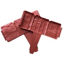 차폐휀스 담장공사 단독 주택 카페 담장 펜스 정원 마당 10pc 울타리 테두리 접는 풍경 회색 오렌지 꽃 울타리 경로 테두리 잔디 모조 돌 울타리 접지, 갈색