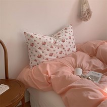 하마잡화점 꽃무늬 꽃 잔꽃나염 베개커버 이불 침대 침구 세트 신혼 자취방 원룸 집꾸미기 방꾸미기