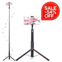 맥스퍼 WOW Basic 10 DSLR 휴대폰 블루투스 셀카봉 삼각대 150cm