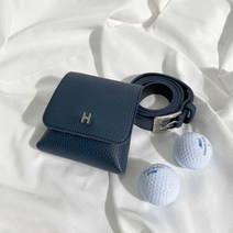 필드에나 여성 골프파우치 골프힙색 벨트 골프공 주머니, H포켓, 네이비(H포켓)