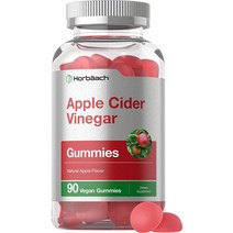 채식주의 사과 사과주 식초 Gummies 90 카운트 ACV 보충 자연 사과 맛 호바흐에 의해 성인을위한 비 Gmo 글루텐 무료 Gummies
