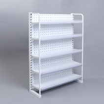 화이트 마트진열장 편의점 스탠드 피씨방 매장선반, 상세이페이지 참고, 60x18x80 5단