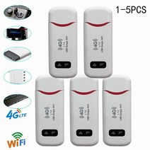 무선 4G LTE USB 와이파이 라우터 150Mbps 휴용 모바일 광역 모뎀 스틱 SIM 카드 네트워크 어댑터 1-5 개, 03 White TypeB_02 2Pcs