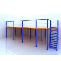 중이층 플랫폼 선반 건설 창고 공장 파티션 이동식