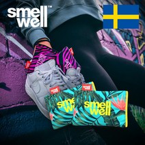 [스멜웰] 스웨덴 신발 발 냄새 제거 탈취제, 오리지널(L), 4. 그린 카모