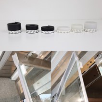 유리도어 하우스실리콘 방풍 씰 접착테이프DT2111J1, 반투명, 1.대형(45mm)