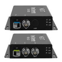 NEXT-1025SFC 비압축 무손실 SDI 광 리피터 / 최대 20Km지원 비디오 광모듈 기본제공 / Single-Mode LC 1Core RX TX / Full HD