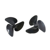 낚시용 rc낚시보트 미끼투척용 무선 GPS 2pcs 3 블레이드 낚시 중첩 미끼 보트 프로펠러 RC 수중 스러 스터 모터 패들 예비 부품 액세서리 27x27x21cm, 2pcs+스페인