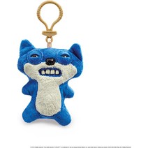 Fuggler 열쇠 고리 스케치 다람쥐 열쇠 고리 정품, 1개, Suspicious 여우