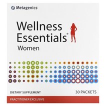 해외 3430000558 Metagenics Wellness Essentials Women 30 Packets, One Color, One Size