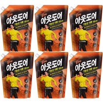 울샴푸 아웃도어 기능성의류 전용세제 리필, 800ml, 6개