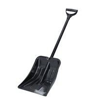 튼튼한 제설용품 눈치우기용 삽 휴대용 겨울 자동차 눈 청소 이동식 분리형 얼음 스크레이퍼 도구, 1개