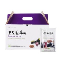 김재식헬스푸드 포도한송이 포도씨포도즙, 100ml, 150개