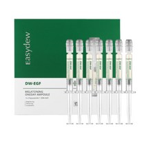 대웅제약 이지듀 DW-EGF 멜라토닝 원데이 앰플, 1ml, 7개