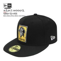 뉴에라 [슈즈네][정품] MLB 베이직 사이즈캡 피츠버그 파이어리츠 야구모자 59FIFTY 메이저리그 선수모자 미국직배송