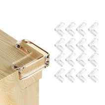 큰귀멍멍 투명 실리콘 모서리 코너 보호대 16P, 16개