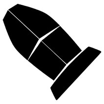로톰 쌍용 코란도스포츠 (12년-18년) 측후면 썬팅필름, RTF-1S 05 (진함)