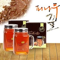 강원양봉 프리미엄 피나무꿀 핸들컵 550gx2병, 2병, 550g