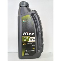 킥스 PAO C3 프리미엄 디젤 엔진오일 5W40 1L, 1개