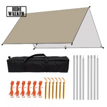 차량용어닝 원터치쉘터 타프쉘 캠핑 차박 타프 정자 텐트 쉼터 정원 퍼골라 지붕 탑 외부 차양 커버 레저 파빌리온 야외 피크닉 캐노피, [02] 3x4m, [02] Khaki