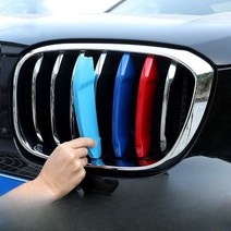 bmw 엠블럼 액세서리 셀프튜닝 용품 키드니 클립, 1.신형 5시리즈