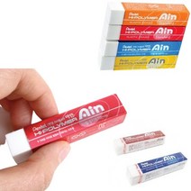 펜텔 아인 지우개 막대형 ZETH07/ZETS09, 12개, 오렌지(ZTH07F-W)