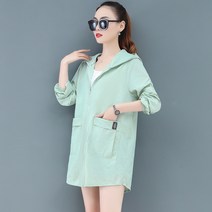 ANYOU 여성용 트렌치 코트