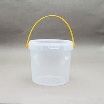더팩 PP투명 원형 손잡이잠금용기 내열손잡이용기 3099(1.5L) 10개 / 100개, 1세트