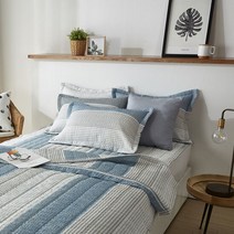 [이솔홈] 슈아 시어서커 리플 베개커버 40X60