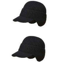 엘마운틴 귀마개 니트 비니(베이직)2개 남성 여성 겨울 방한모 귀달이 모자