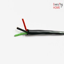 테프론 케이블 1.5sq x 3c 열에 강한 내열 전선 1M