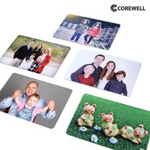 코어웰 포토카드 제작 지갑 포켓 스냅사진 플라스틱 PVC UV인쇄