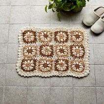 모던하우스 L 베이지 크로쉐 매트 45*65 NK4520005