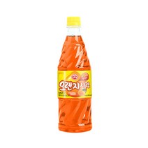 오뚜기 오렌지 시럽 1kg 슬러시 원액 X15개