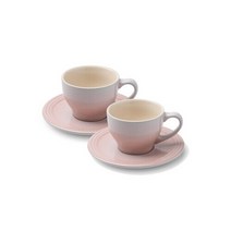 [AK PLAZA] 르크루제 북유럽컬렉션 카푸치노 컵/받침 (색상선택), 옵션선택, 쉘핑크