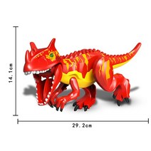 중국레고 쥬라기 월드 파크 디노 토사우루스 모델 빌딩블록 공룡 피규어 브릭 DIY 교육 완구 어린이 선물 용품, Dino 37