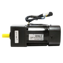 베벨기어 웜기어 1:500-1:3 2.7-450RPM 220V 90W AC 가역 기어 5RK90GU-CF 가변 속도 모터 감속기, 04 180rpm