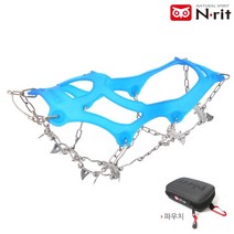 할인존 Fg54Aip89r 엔릿 아이젠 스노우킥13 나스켐 엔릿 스테인리스 피크 체인 ELASTIC 밴드 휴대 가능 전용 파우치 증정 아웃도어용품 등산용품 등산장비 아이젠 겨울등산용품, L(브라운), L(브라운)