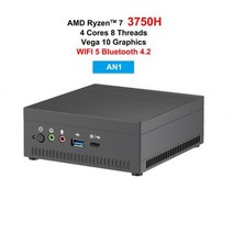 게임패드 PC용 게임패드 AMD-라이젠 R5 4500U R7 2700U 3750H 4800U 미니 PC 베가 그래픽 포함 4K UHD Nvm, 04 8G RAM 512G SSD_04 EU, 03 AN1 R7 3750H