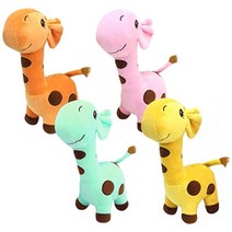 기타 바보사랑[기프트앤돌]기프트앤돌 마카롱 기린인형 캐릭터 동물인형 30cm, 옐로우