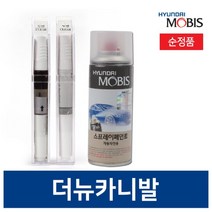 기아 더뉴 카니발 자동차 페인트 붓펜 스프레이 현대모비스 순정품 셀프도색, 투명코팅제