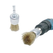 엔드브러쉬 25mm 단품 표면마감 녹제거용 탄자국세척 번데미지수정 공업용