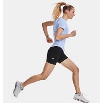 [언더아머 본사]여성 UA 아이소-칠 런 투인원 쇼츠 1361582-001
