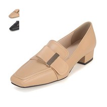 고세 Gby 여성 여성 로퍼 카리나 G0117688 블랙 호두 3cm