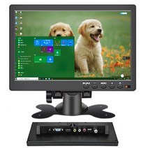 차량용모니터 10인치 1024*600 IPS 자동차 모니터 LCD HD 디지털 화면 HDMI VGA AV BNG SUB 10.1 인치 1080, 02 USBAdapter