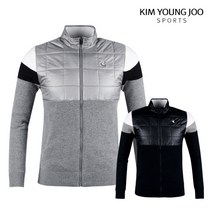 김영주스포츠 럭스골프 남성용 풀집업 방풍 니트 바람막이 LB1W806 21-113