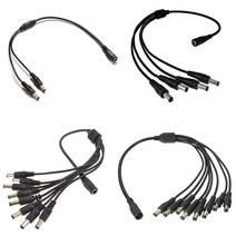 velton DC분배케이블모음 2분배 4분배 8분배, DC전원1:2분배케이블